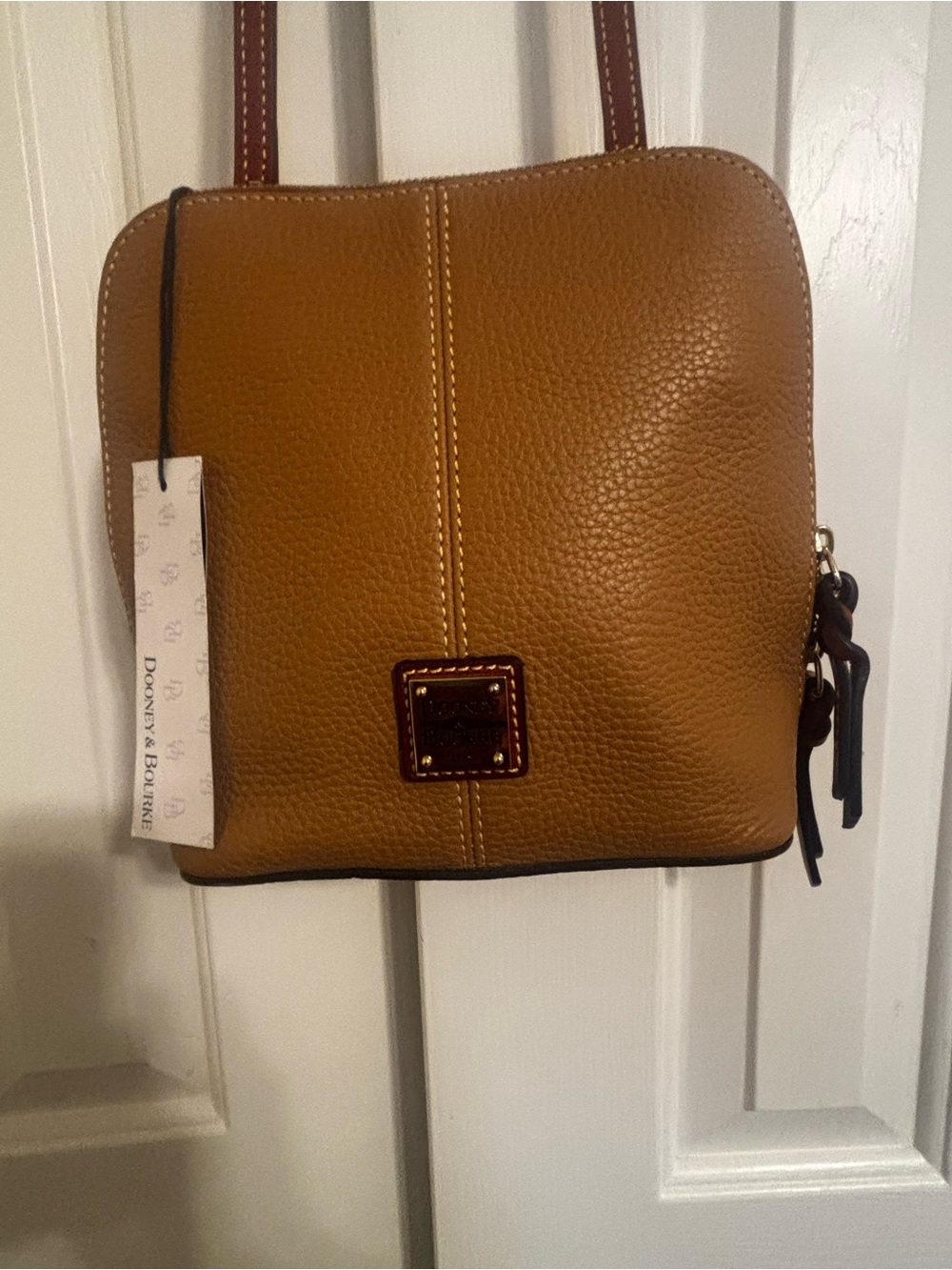 Dooney & Bourke Desert Pebble Leather Trixie Crossbody